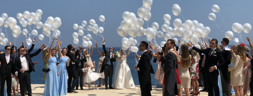 arco blanco boda