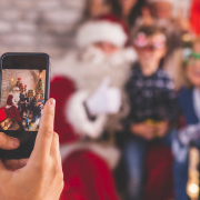 Papa Noel en casa visita Papá Noel en casa