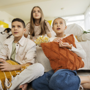 Tarde de cine en casa